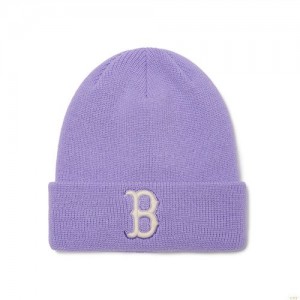 Bonnet MLB Basic Jelly Boston Redsox Enfant Violette | 2345NZBKM