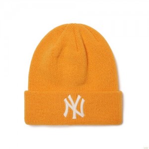 Bonnet MLB Basic Jelly New York Yankees Enfant Jaune | 6403MDOUW