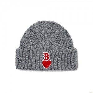 Bonnet MLB Heart Boston Redsox Accessoires Grise | 0428UNCSB