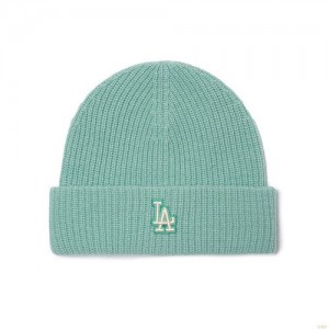 Bonnet MLB Laine Wappen La Dodgers Accessoires Turquoise | 2165GVTJF