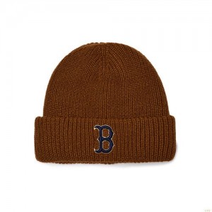 Bonnet MLB Nejelly Boston Redsox Accessoires Marron Foncé | 0359CKTAX