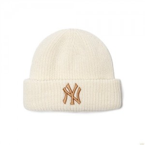 Bonnet MLB Nejelly New York Yankees Accessoires Blanche | 7958PKTGR