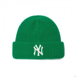 Bonnet MLB Nejelly New York Yankees Accessoires Vert | 2148NKEZV