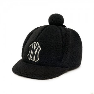 Casquettes MLB Basic Fleece Visor Trooper New York Yankees Enfant Noir | 0219FWAQZ