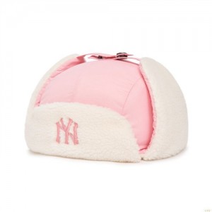 Casquettes MLB Basic Fur Color Combination Tropper New York Yankees Enfant Blanche | 0139LOJCN