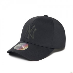 Casquettes MLB Delta Curve New York Yankees Accessoires Noir | 0248TQHZU