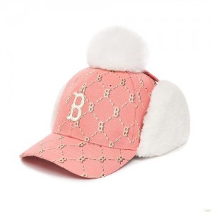 Casquettes MLB Dia Monogra Trooper Boston Redsox Enfant Rose | 2691EPACU