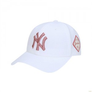 Casquettes MLB Diamonball New York Yankees Accessoires Blanche | 8105EBQXO