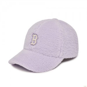 Casquettes MLB Fleece Unstructureball Boston Redsox Accessoires Violette | 6328NKRJU