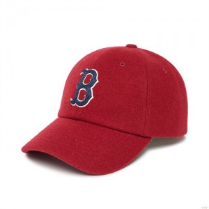 Casquettes MLB Laine Unstructureball Boston Redsox Accessoires Rouge | 3064FJDAU