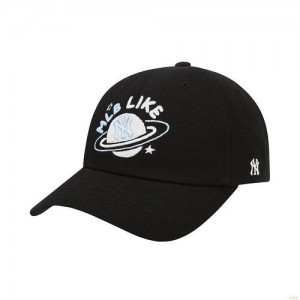 Casquettes MLB Like Planet Ball New York Yankees Accessoires Noir | 1854TOQAS