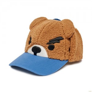 Casquettes MLB Megabear Trooper New York Yankees Enfant Kaki | 4197GNLJQ