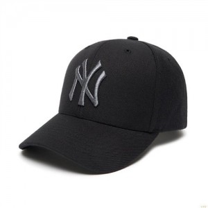 Casquettes MLB Metal Embroidery New York Yankees Accessoires Noir | 9023UDXYT