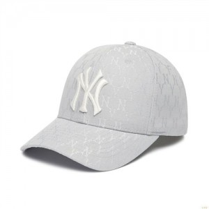 Casquettes MLB Monogra Classiche Ball New York Yankees Accessoires Grise | 4872GTSXN