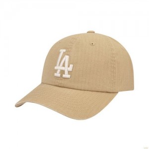 Casquettes MLB Ripstop Ball La Dodgers Accessoires Beige | 2468FCIEW