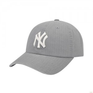 Casquettes MLB Ripstop Ball New York Yankees Accessoires Grise | 8732SPQEC