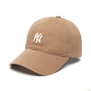 Casquettes MLB Rookie New York Yankees Accessoires Beige Foncé | 9380BSQRC