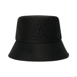 Chapeau Bucket MLB Basic New York Yankees Accessoires Noir | 2986UNTZW