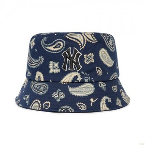 Chapeau Bucket MLB Paisley New York Yankees Accessoires Multicolore | 1398DLEJI