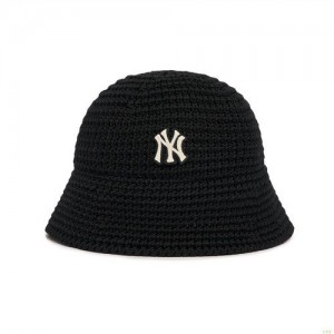 Chapeaux MLB Knit Dome New York Yankees Accessoires Noir | 5631QKYCU