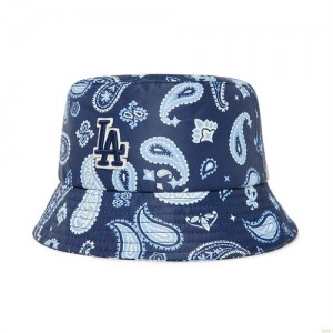 Chapeaux MLB Paisley Polar Fleece-linela Dodgers Enfant Bleu Foncé | 5680EVRPJ