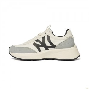 Chaussure Casual MLB Jogger MX 053 New York Yankees Chaussure Blanche | 4216MANQC