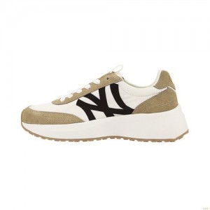 Chaussure Casual MLB Jogger MX 066 New York Yankees Chaussure Beige | 1078DMGAL