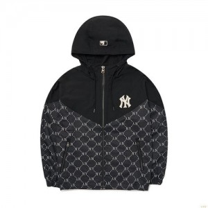 Coupe-vent MLB Dia Monogra Blocking New York Yankees Vetement Noir | 6547UMSGC