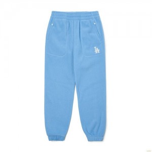 Pantalon De Survetement MLB Basic Big Logo Fleece La Dodgers Vetement Bleu | 7582KMIRG