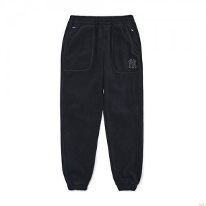 Pantalon De Survetement MLB Basic Big Logo Fleece New York Yankees Vetement Noir | 3254OAKDH