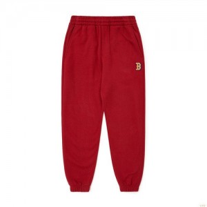 Pantalon De Survetement MLB Basic Small Logo Brushe Boston Redsox Vetement Rouge | 8640PVFOG