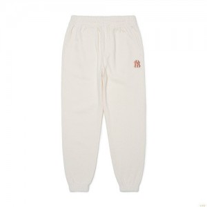 Pantalon De Survetement MLB Basic Small Logo Brushe New York Yankees Vetement Blanche | 0153RXKQD