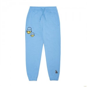 Pantalon De Survetement MLB Smile Multwappen La Dodgers Vetement Bleu | 4572JZVHF