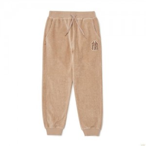 Pantalon MLB Basic Corduroy New York Yankees Enfant Beige | 6470YEUAZ