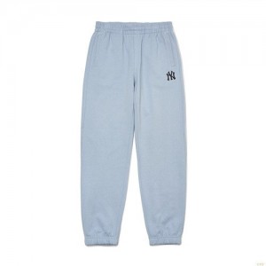 Pantalons Décontractés MLB Barlogo Point Course (Seup) New York Yankees Vetement Bleu Clair | 2475KOCFE