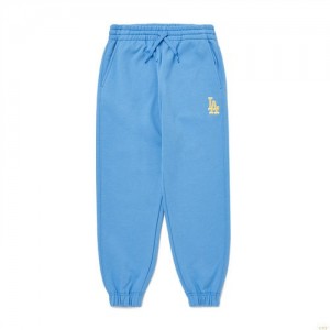 Pantalons Décontractés MLB Basic Logo La Dodgers Enfant Bleu | 2973KIXRO