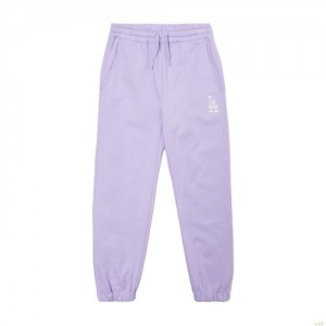 Pantalons Décontractés MLB Basic Logo La Dodgers Enfant Violette | 7934TGHVL