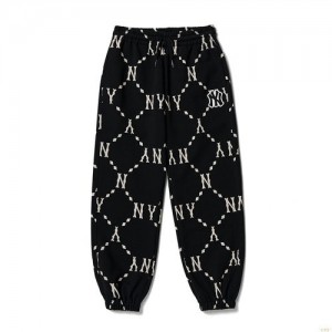 Pantalons Décontractés MLB Big Scale Monogra New York Yankees Sport S Enfant Noir | 9401VTAPY