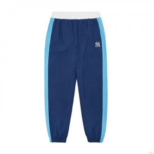 Pantalons Décontractés MLB Wmcolor Blocwoven (Seup) New York Yankees Vetement Bleu | 5498CAJVW