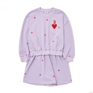 Peignoir MLB Heart Flair Dres Boston Redsox Enfant Violette | 3468PYFKN