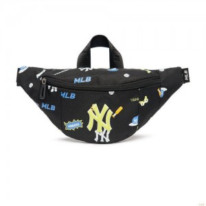 Sac De Taille MLB Play All Over La Dodgers Accessoires Noir | 7463RLTQP