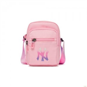 Sacs Crossbody MLB Mega Hanphone New York Yankees Accessoires Rose | 3856DVTUZ