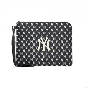 Sacs MLB Monogra Digital Device Pouch New York Yankees Accessoires Noir | 3269QHNCD