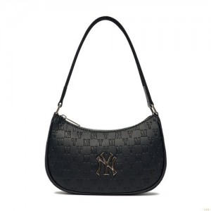 Sacs MLB Monogra Embo Hobo New York Yankees Accessoires Noir | 2750EXPGA