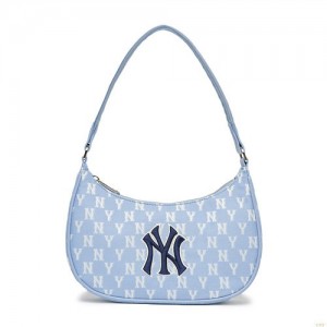 Sacs MLB Monogra Hobo New York Yankees Accessoires Bleu | 6819NRUDY