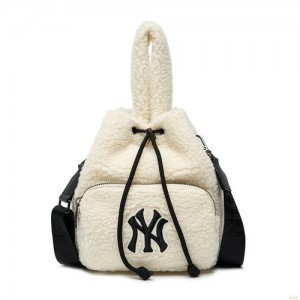 Sacs Seau MLB Fleece New York Yankees Accessoires Blanche | 8296BKIFQ