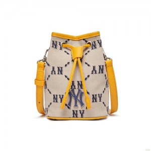 Sacs Seau MLB Monogra Min New York Yankees Accessoires Kaki | 6043GKVMN