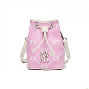 Sacs Seau MLB Monogra Min New York Yankees Accessoires Rose | 6197FBHLX