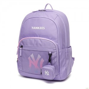 Sacs À Dos MLB Girlnew York Yankees Accessoires Violette | 7931VMOKR