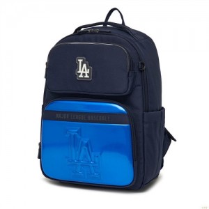 Sacs À Dos MLB Stamp La Dodgers Accessoires Bleu | 2961RLWZY